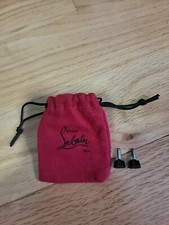 BRAND NEW CHRISTIAN LOUBOUTIN HEEL TAPS Heel Tip Replacement Black