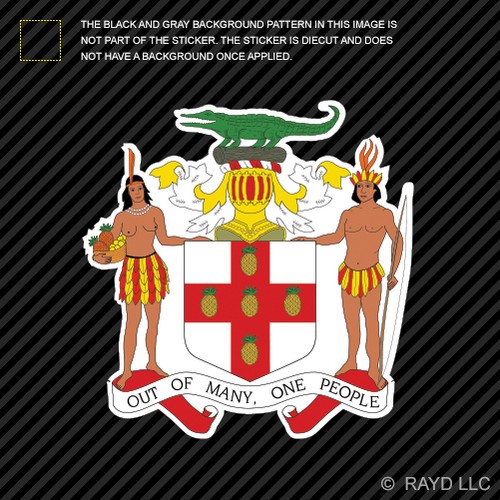Paraguayan Coat Of Arms Sticker Decal - Self Adhesive Vinyl - Weatherproof - Made In USA Paraguay Flag Pry Py Coa