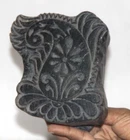 Original Old Hand Carved Wooden Textile Printing Block