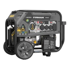 FIRMAN ELECTRIC GENERATOR TRI FUEL T07573 7500W RUNNING 9400W PEAK WATT PORTABLE