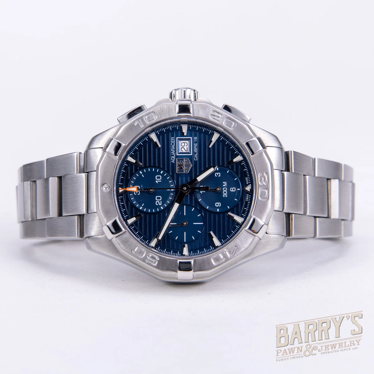 TAG Heuer Aquaracer Chronograph Automatic Blue Dial CAY2112