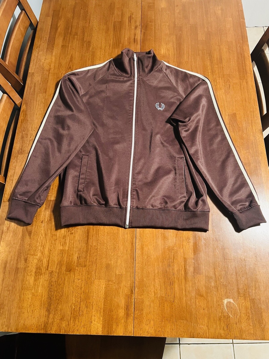 Vintage Fred Perry Track Jacket Mens Size Large Track Top Vintage Fred Perry Track Jacket Mens Size Large Track Top