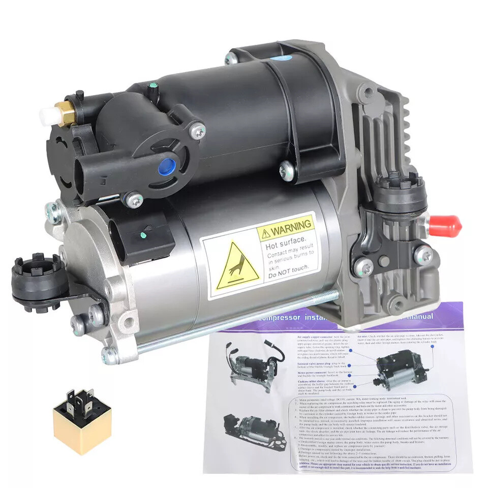 Air Suspension Compressor For 2006-2012 Mercedes X164 GL320 GL350 GL450 ML320