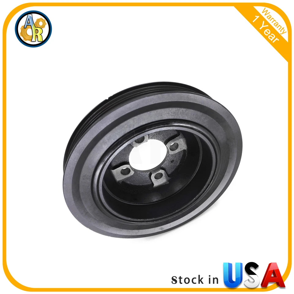 Equilibrador armónico para Kia Magentis Optima Hyundai Santa Fe Sonata 2,4 L 594-504 Foto 4 de 4