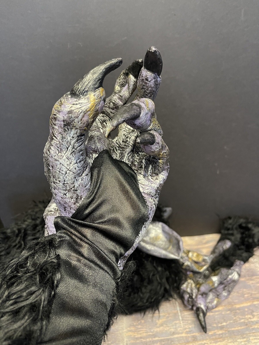 Wolf Holloween Werewolf Horror Wolf Pu Guantes De Máscara