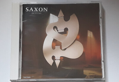 Saxon - Destiny Japan CD TOCP-8449 EMI Burrn!