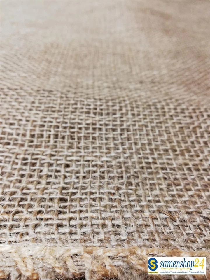 10 stk Jutesack Naturfaser ca.110cm x 60cm bis 50kg Kartoffelsack Sackhüpfen etc - Bild 4 von 4