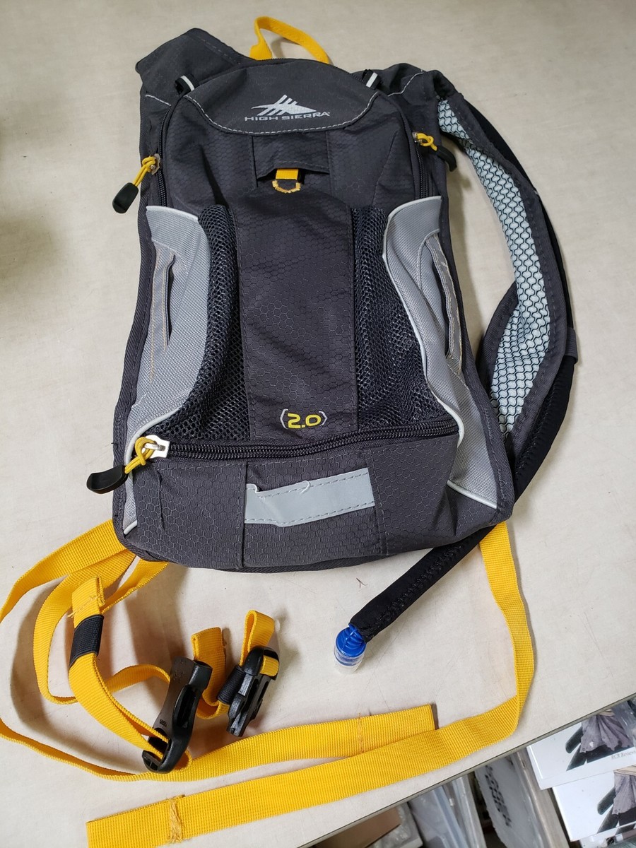 High Sierra Hydration Pack 2.0 Yellow and Ash | eBay