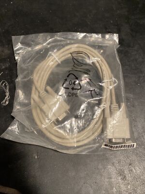 10ft Female To Female DB9 Null Modem RS232 Data Cable