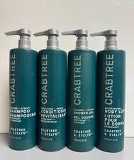 Crabtree  Evelyn Hotel Collection Shampoo Conditioner Shower Gel Lotion 15oz