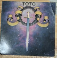 Toto: Toto, CBS- Lp ex/ex-, Cover Knickspur 