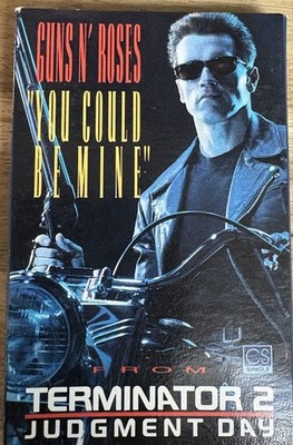 Guns n roses you could be mine cassette Terminator 2 soundtrack