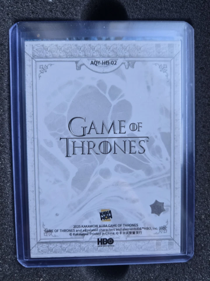 Jon Snow – 2025 Kakawow Aura Game of Thrones Poster Card - Image 2 of 2