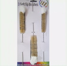 Sizes Soft Tip Pipe Cleaning Brushes Sink Baby Bottle Brush Flexible Spout