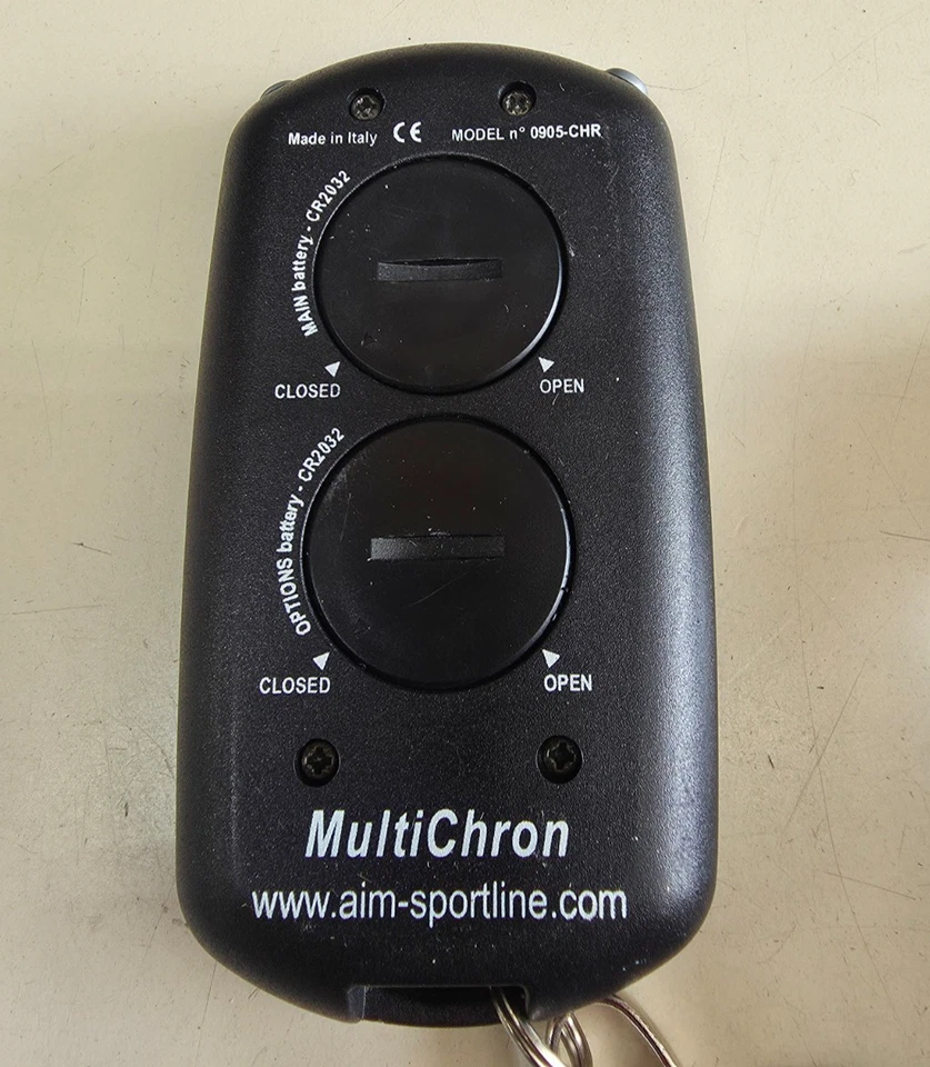 AIM Multichron X02CHRN05 Black - Up to 4 Drivers Handheld Digital Stopwatch - Image 3 of 3