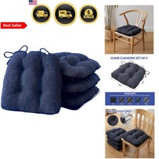 Chair Cushions for Dining Chairs Set of 4, Kitchen Chair Cushions, Chair Pads...