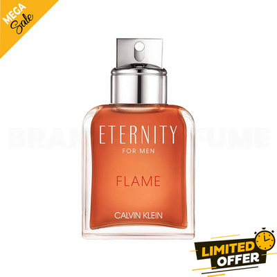 Eternity FLAME BY CALVIN KLEIN 3.4 FL.OZ. EDT M. By CALVIN KLEIN