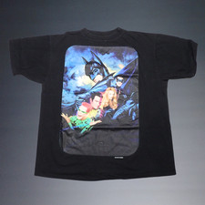 VINTAGE 1995 SUN DC BATMAN FOREVER KILMER, KIDMAN-CARREY ADULT XL T-SHIRT USA