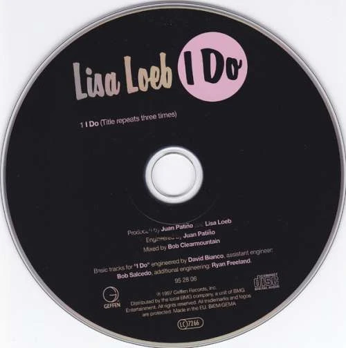 Lisa Loeb - I Do CD Single Car CD Rock, Pop Pop Rock 1381 - Bild 3 von 4