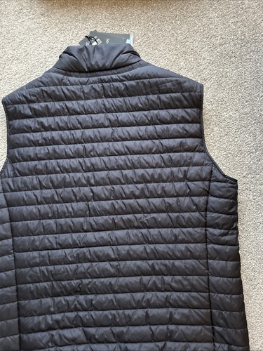 Geox Men's M Wilmer Vest Gilet Breathable Pockets Black Size 56 UK 46 BNWT - Picture 14 of 21