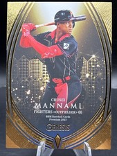 Chusei Mannami 2023 GENESIS BBM Baseball Cards Premium #054 Hokkaido Fighters
