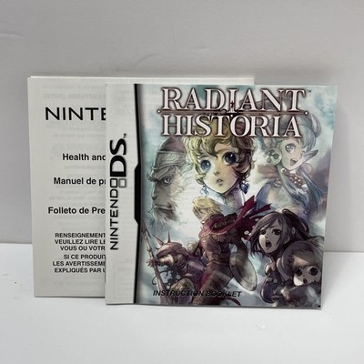 Radiant Historia Nintendo DS NDS (CIB, Complete in Box
