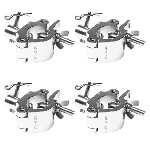 Global Truss Coupler Clamp Heavy Duty Clamp With Half Coupler 4 Pack - Picture 1 of 1