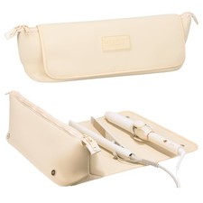 Hair Tools Travel Bag and Heat Resistant Mat for Flat Irons Straighteners Cur...
