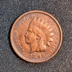 1898 Indian Head Cent 1c BN Fine.  Lot 26C17