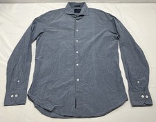 Calder Carmel Shirt Mens Medium Blue Long Sleeve Button Up Limited Edition 1/100