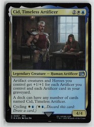 Cid, Timeless Artificer (0407) Foil - Final Fantasy MTG