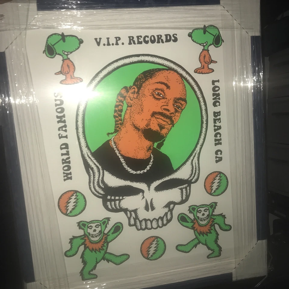 Impresión personalizada Vip Records Snoop Dog Grateful Dead Foto 4 de 4