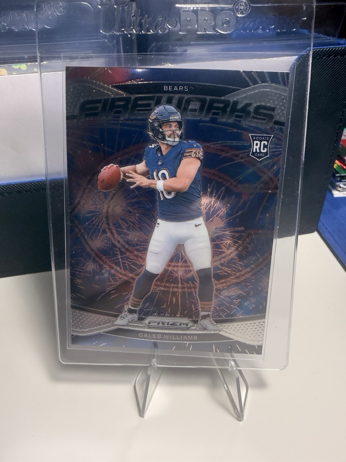 2024 Panini Prizm - Fireworks Caleb Williams #25 (RC)