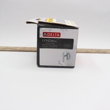 Delta Lyndall Double Towel Hook Bath Hardware Accessory in Polished Chrome