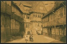 Hof Steinstrasse Alt Hamburg Germany postcard 1910s