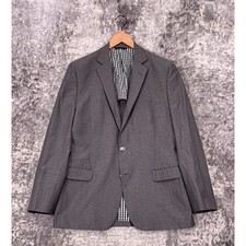Brooks Brothers Fitzgerald Jacket 42R Mens Gray Wool Blend Sport Coat Blazer