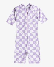 Billabong Kids Billie Short Sleeve One-Piece Surf Surfing UPF 50 Rash Vest