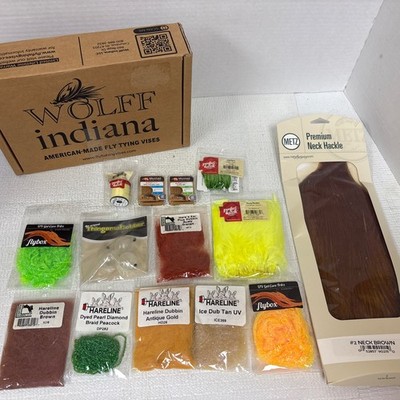 Wolff Indiana Anvil Fly Tying Vise Wolff Indiana Apex Fly Fishing