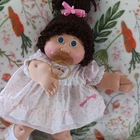 🪷1985 Cabbage Patch 🌷Jesmar Girl🌺  HM #4 🌷IN  Pink Country Dress 🌸