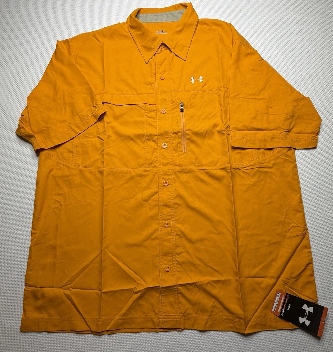 25+ Under armour Short Sleeve Gold Shirts for Men for sale