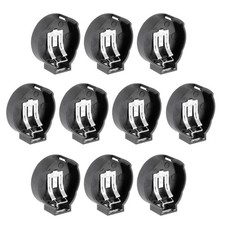 10 Pcs DIY CR2430 Coin Cell Button Battery Holder Socket
