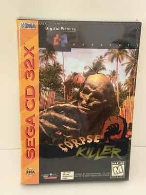 Corpse Killer Sega CD 32X Brand New Factory Sealed MISB New Old Stock Rare