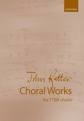 John Rutter | John Rutter Choral Works for TTBB Voices (2022) | Chorpartitur