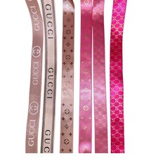 Luxury Designer Ribbon Set   30 Yards Total 5 Yards Each Design   1 Inch Width