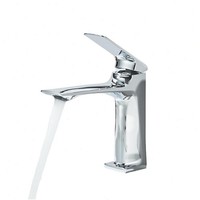 Wasserhahn Bad Waschtischarmatur Badarmatur Waschbecken Mischbatterie Chrom