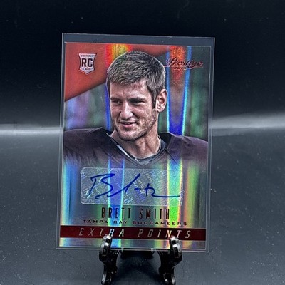2014 Panini Prestige Brett Smith Rookie Auto Autograph Extra Points Red