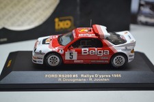 IXO - 1986 RALLY D'YPREZ - FORD RS200 R DROOGMANS - 1/43 SCALE MODEL CAR RAC066