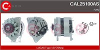 Casco Lichtmaschine Generator 70A 12V FüR Ford Fiesta III 1.4 1.8 D 1.6 Xr2I