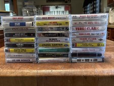Lot Of Mostly Female Country Music Cassette Tapes