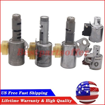 Solenoid Kit For Toyota Lexus U140E/F U140 U241 5X Solenoids Set 35220-21020 USA